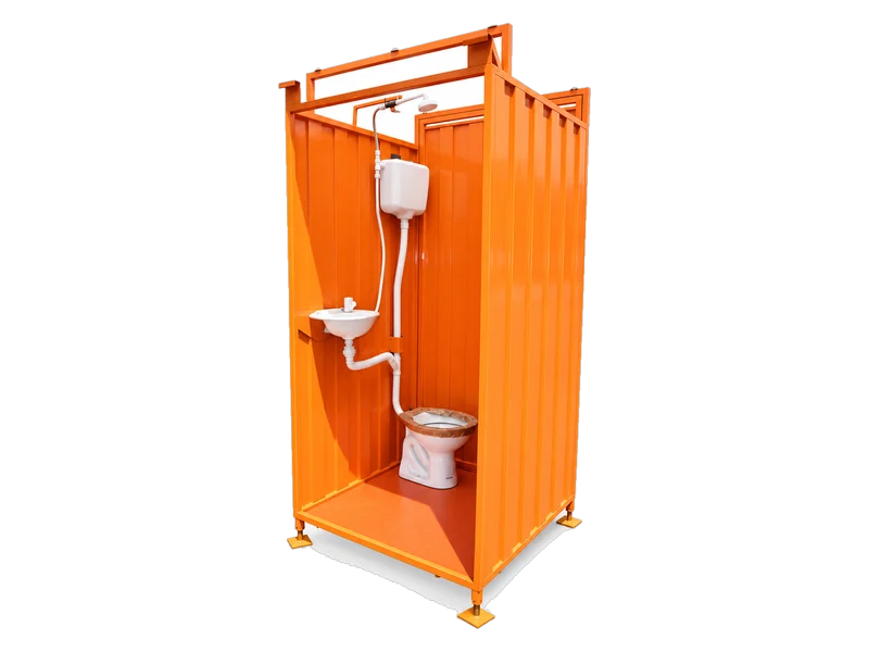 Container Banheiro para aluguel — Container sanitário 1,00 × 0,90 × 2,40 m